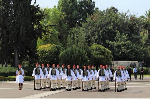 Photographie du jardin Amalia, ou jardin national d'Athènes