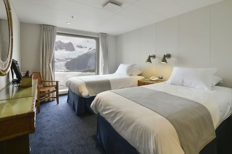 cabine navire ventus Australis