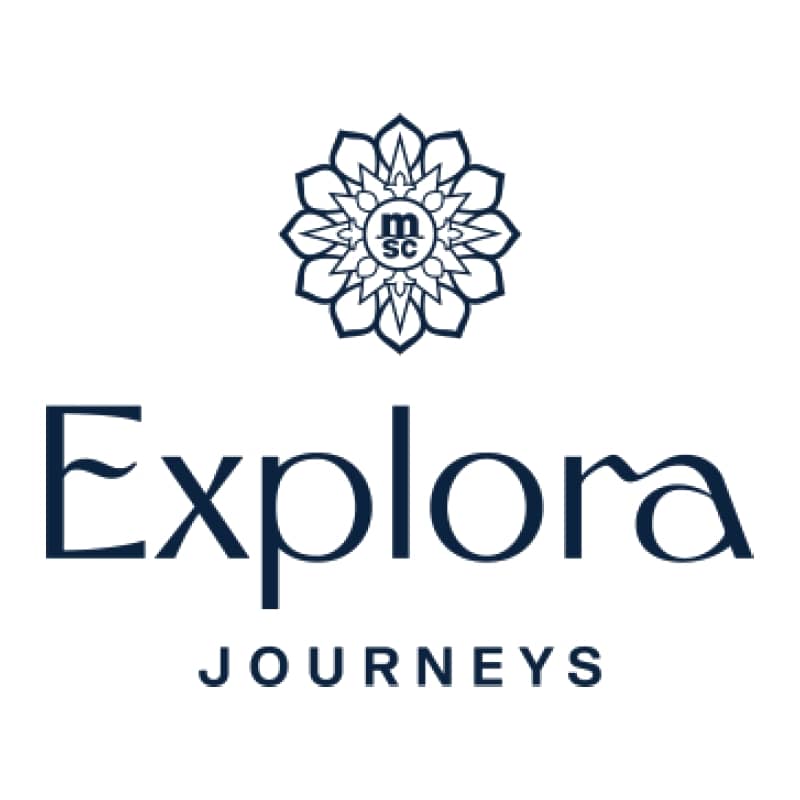 Logo de la marque MSC de croisières de luxe : Explora Journeys