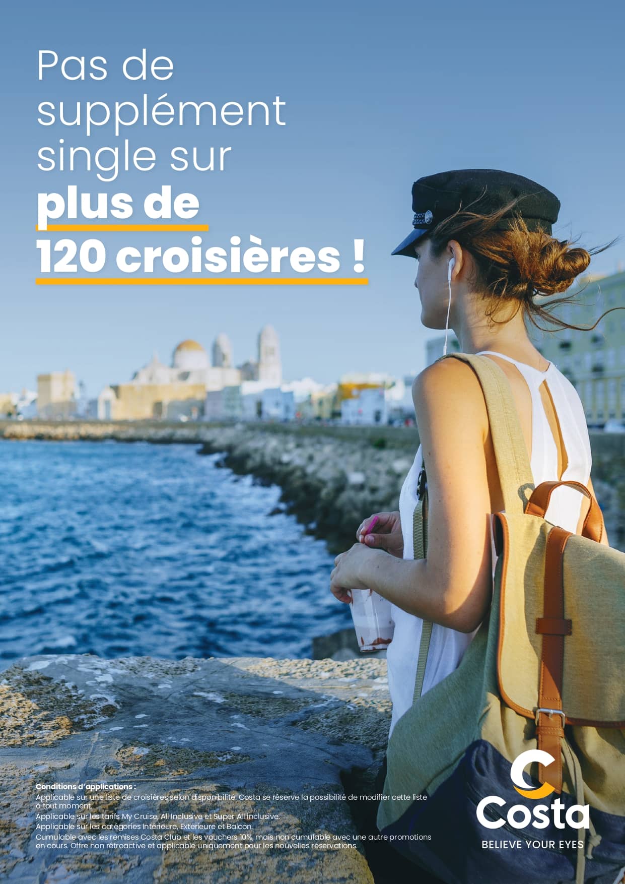 Offre Costa : pas de supplément single