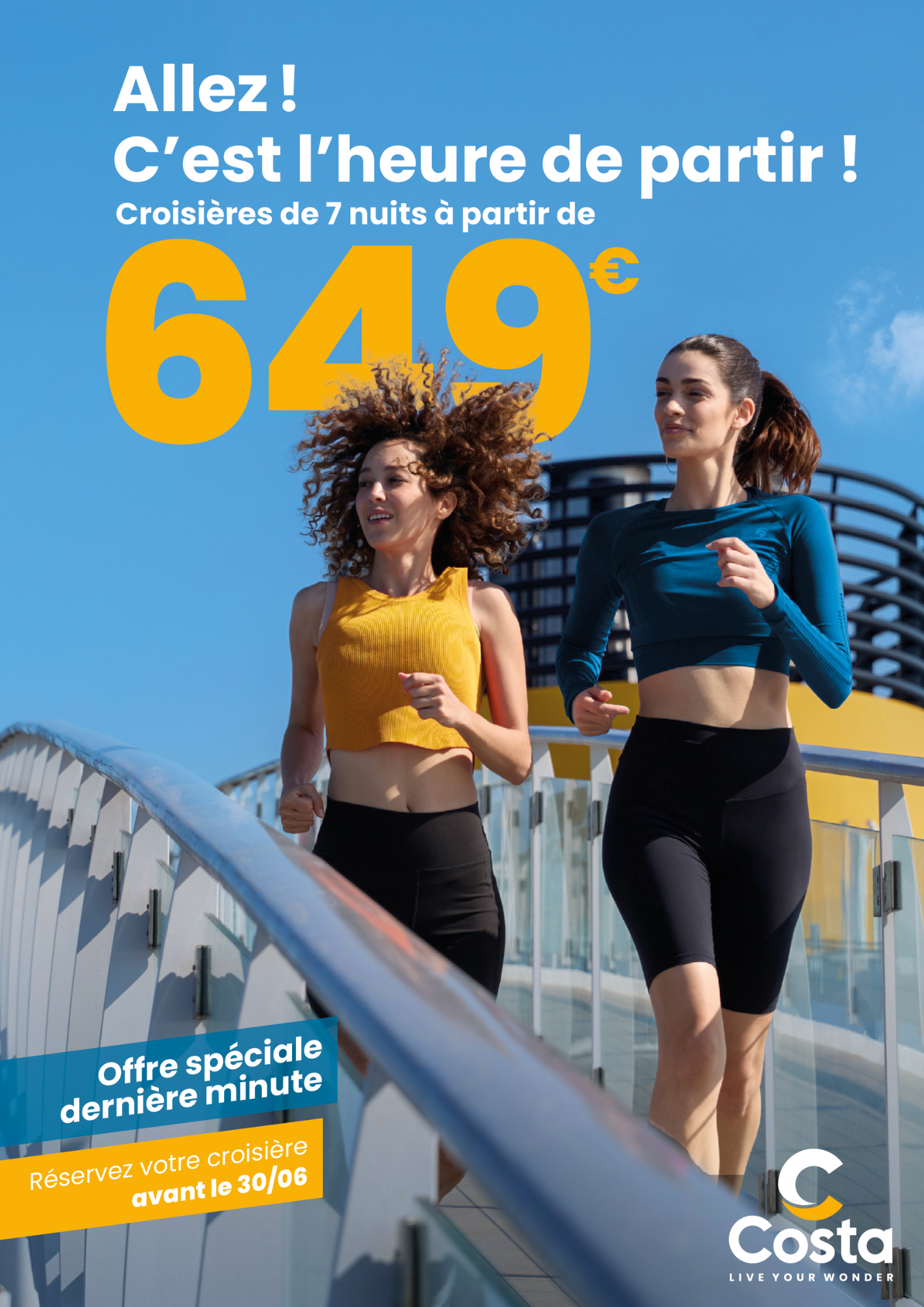 Offre Costa : été dernière minute