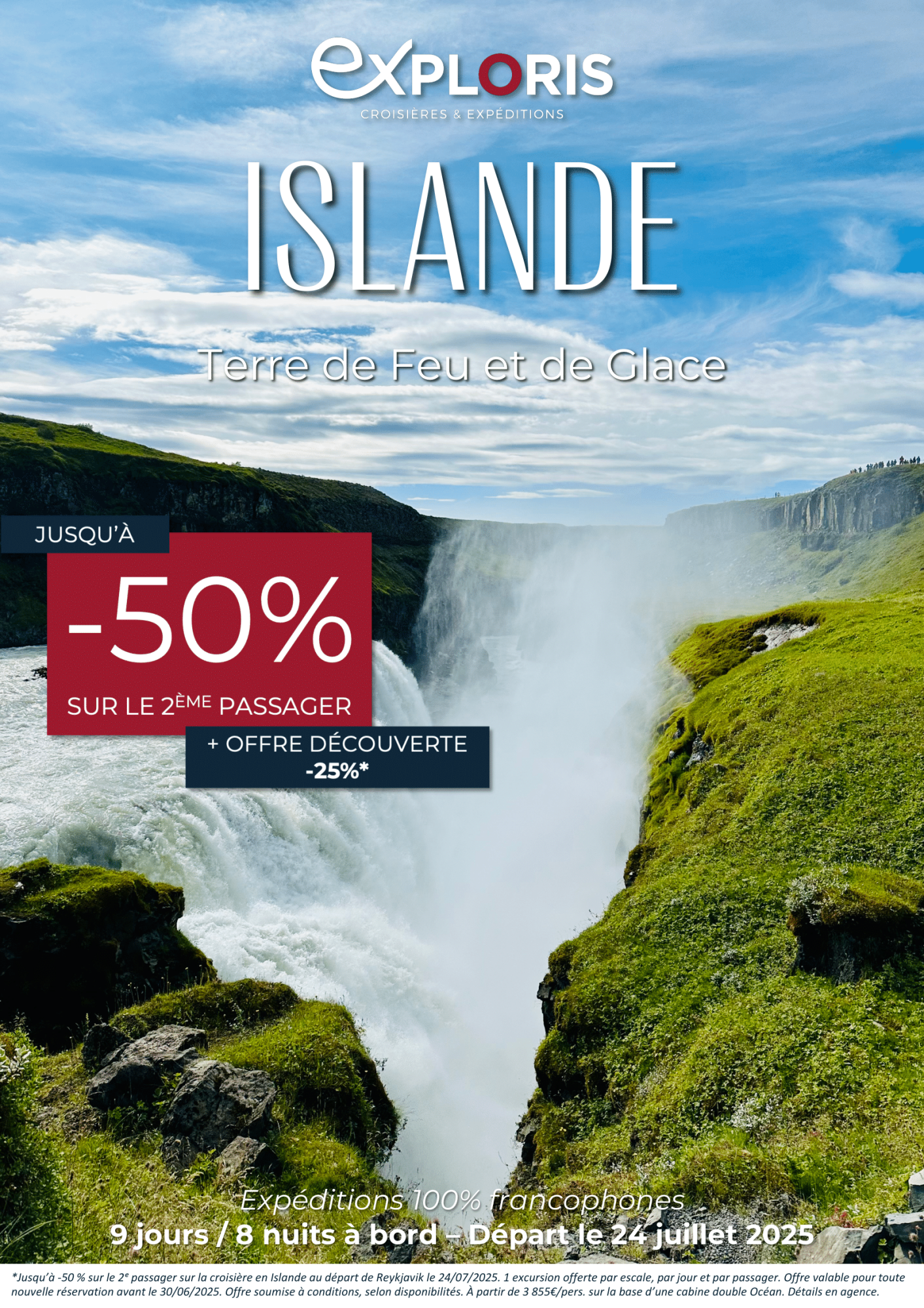 Offre Exploris : -50% 2e personne