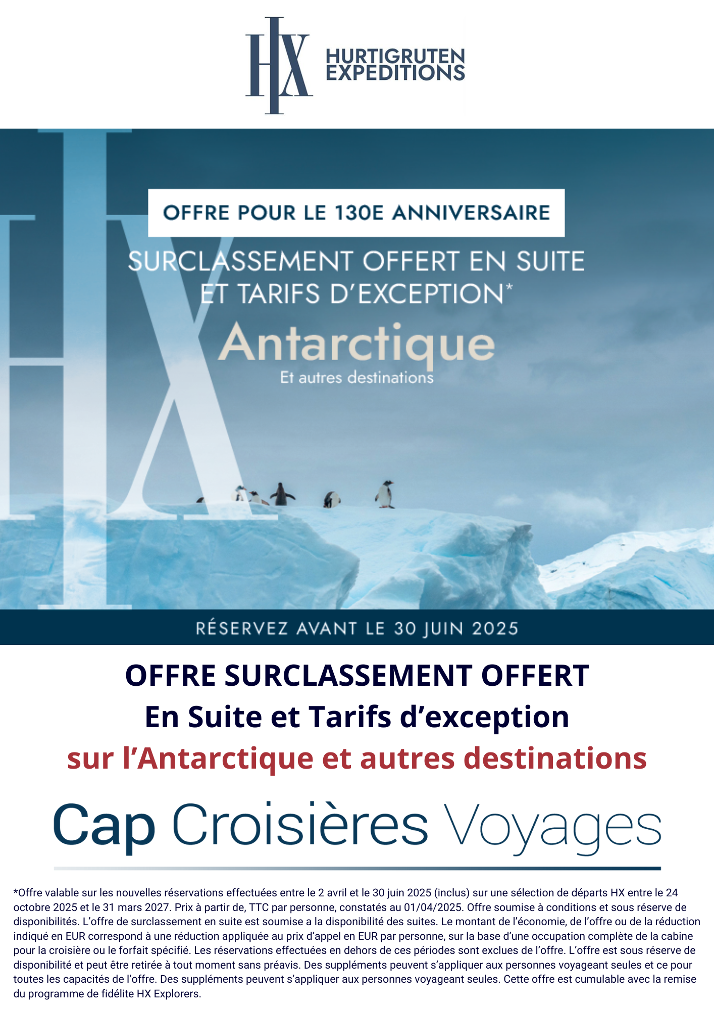 Offre Hurtigruten Expedition : Offre Surclassement