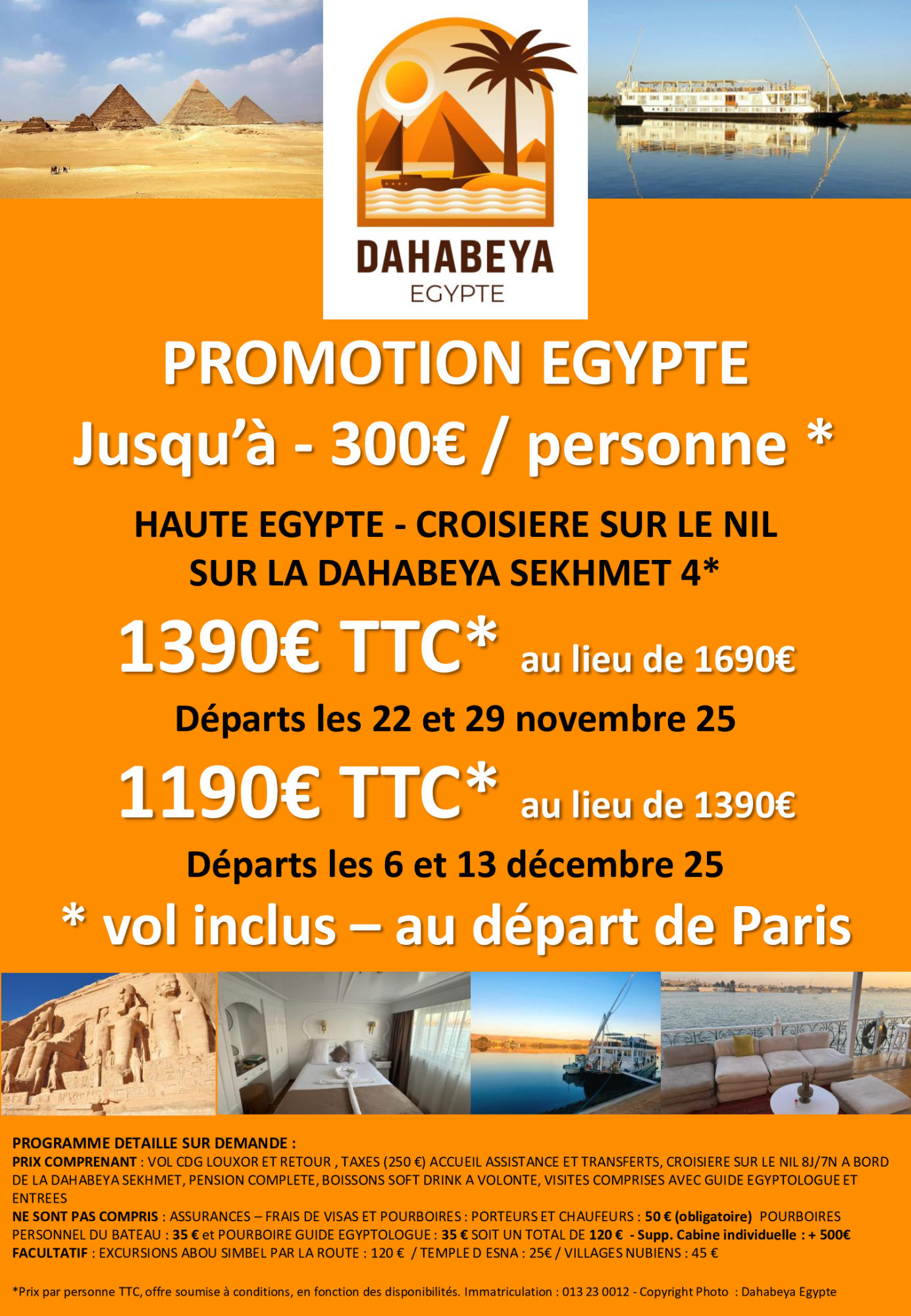 Offre Dahabeya 300