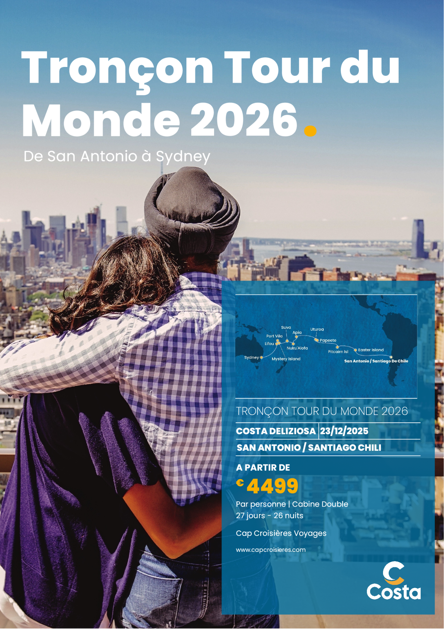 Offre Costa : Tronçon 2026