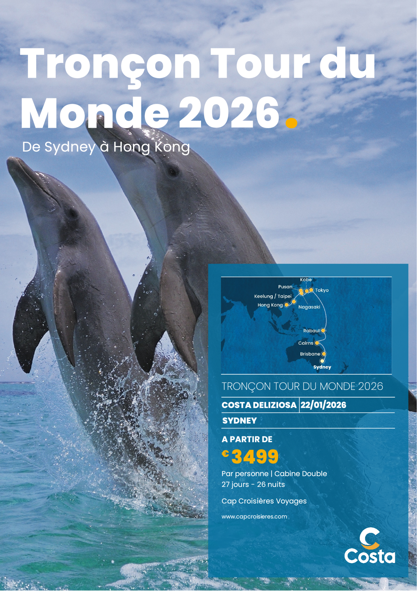 Offre Costa : Tronçon 2026