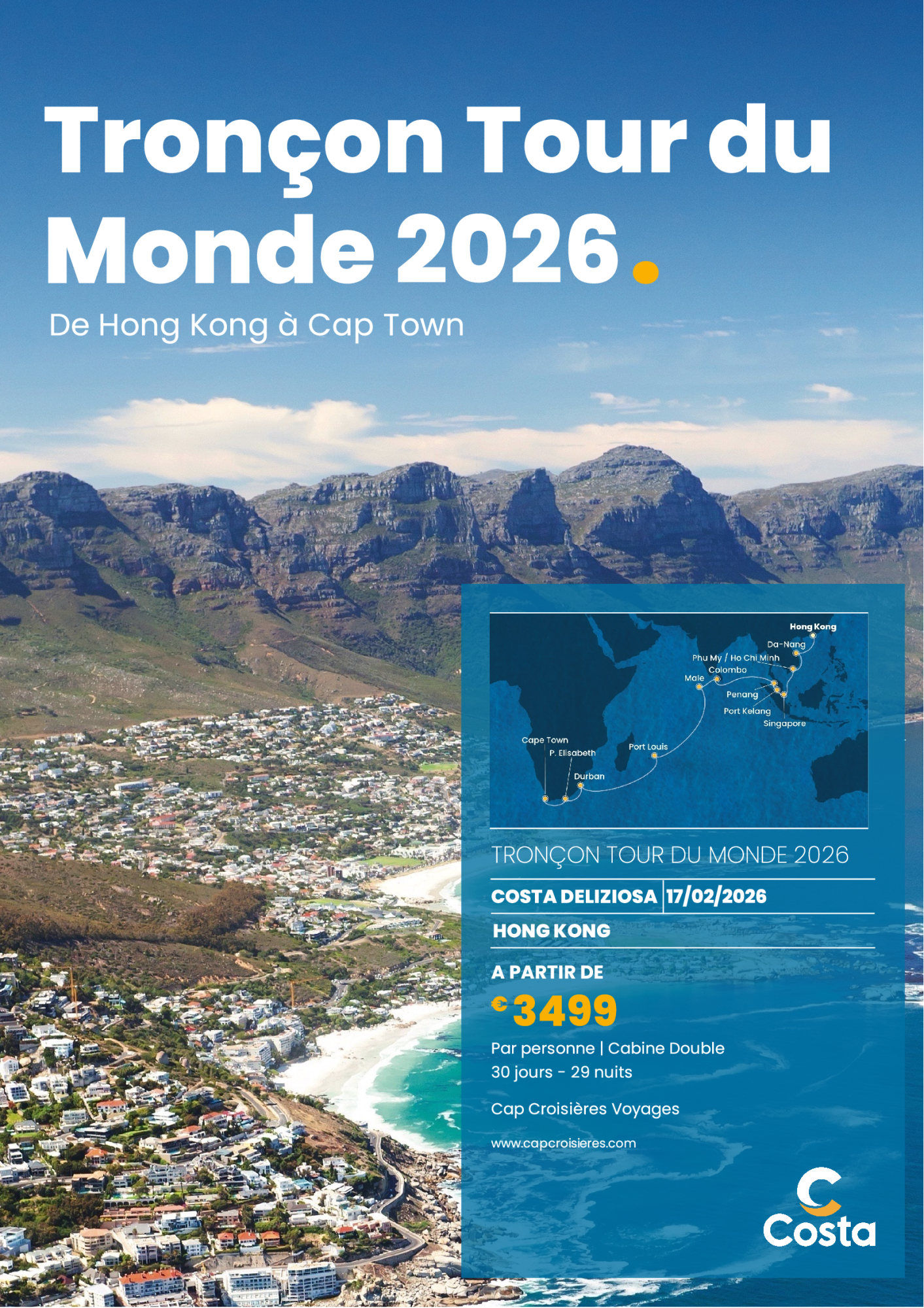 Offre Costa : Tronçon 2026