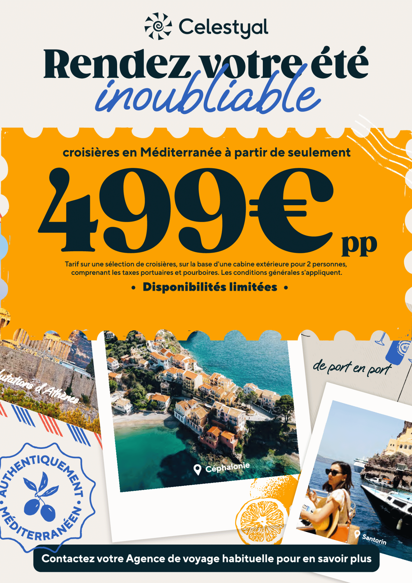 Offre Celestyal &eacute;t&eacute;