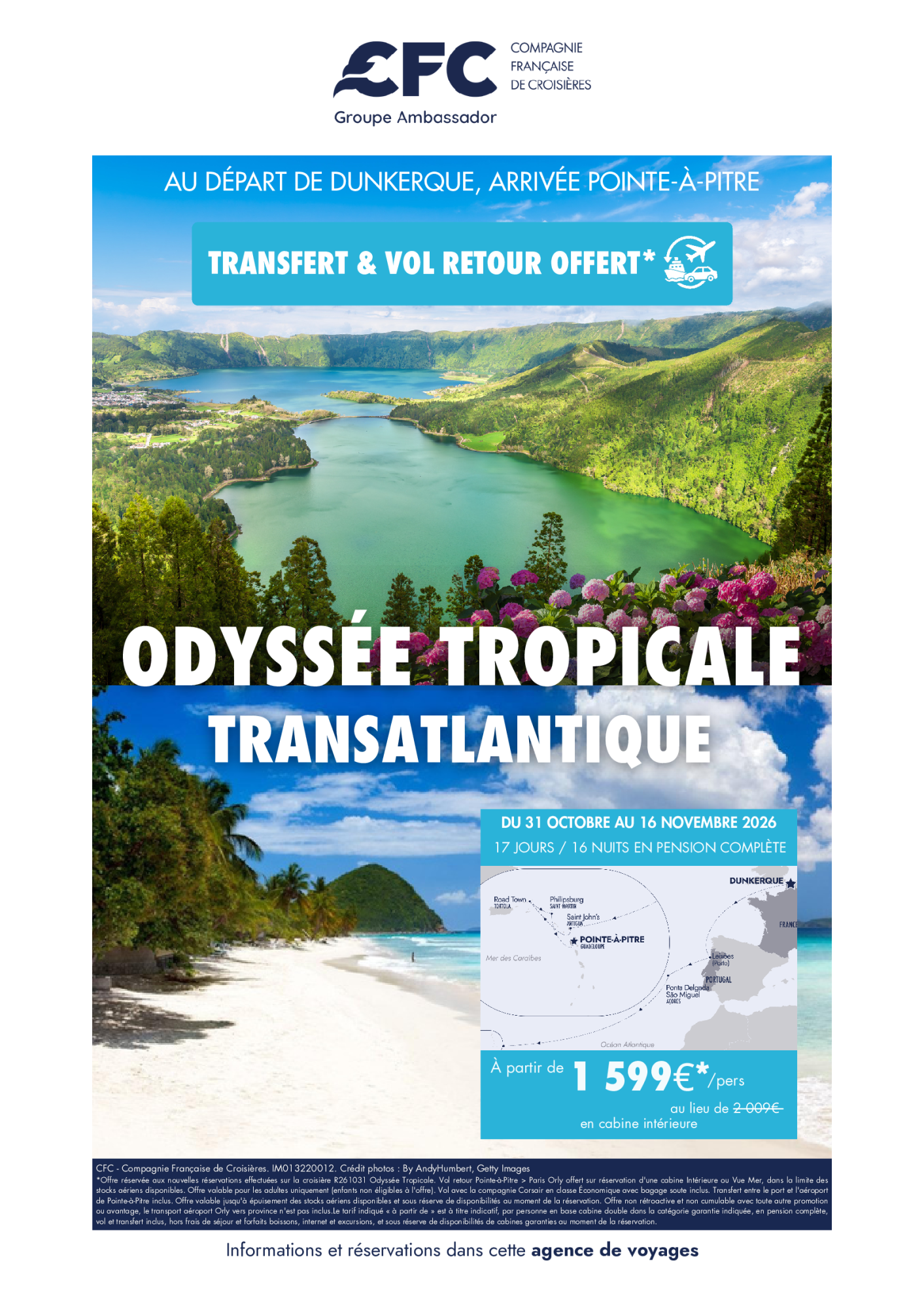 Offre CFC Vol offert