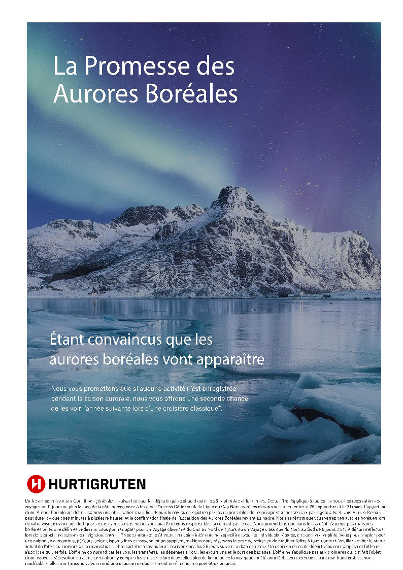 Hurtigruten Aurores