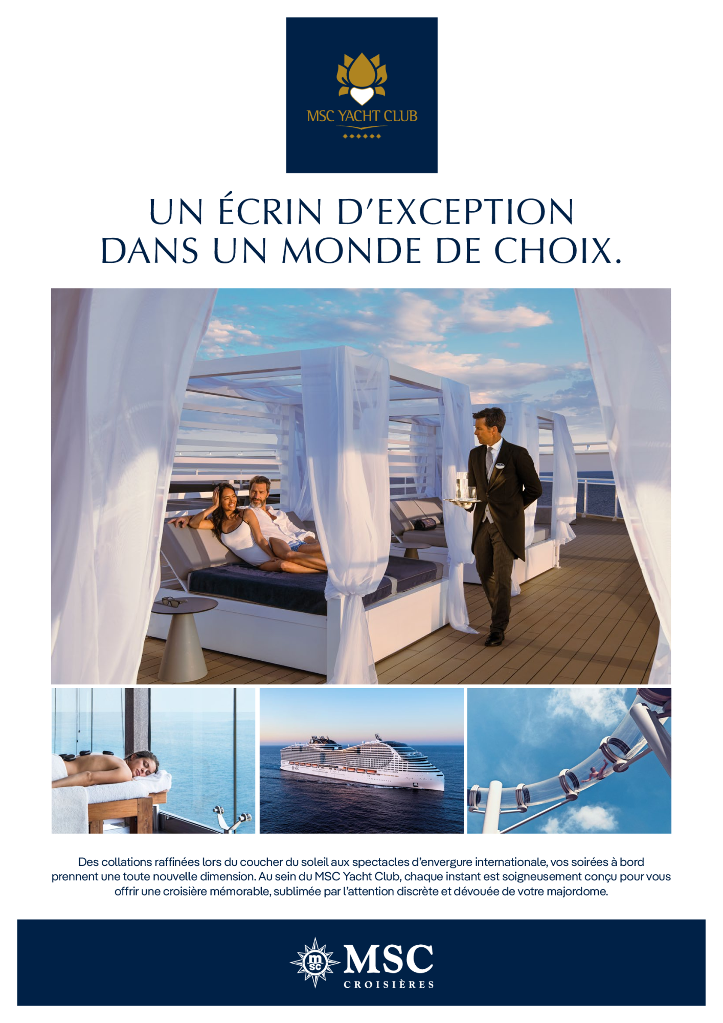 Offre MSC CB Yacht Club