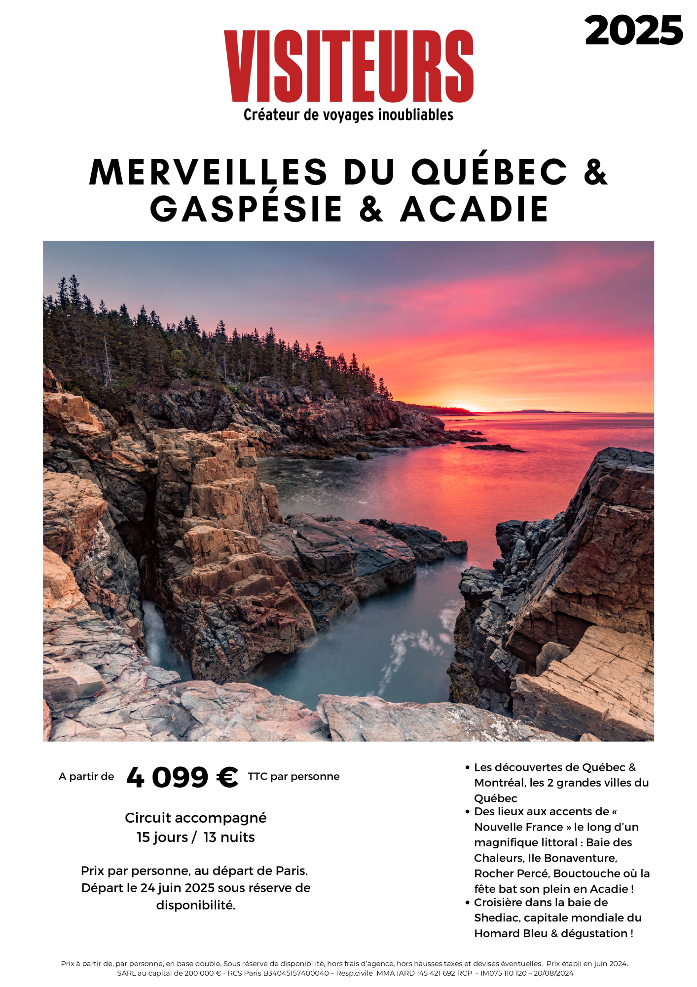 Circuit Visiteurs : Québec