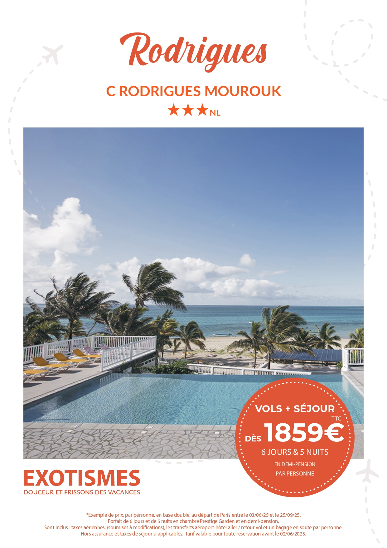 Séjour Exotismes : Rodrigues