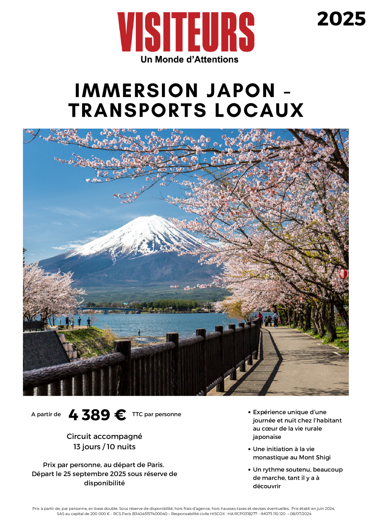 Circuit Visiteurs : Japon