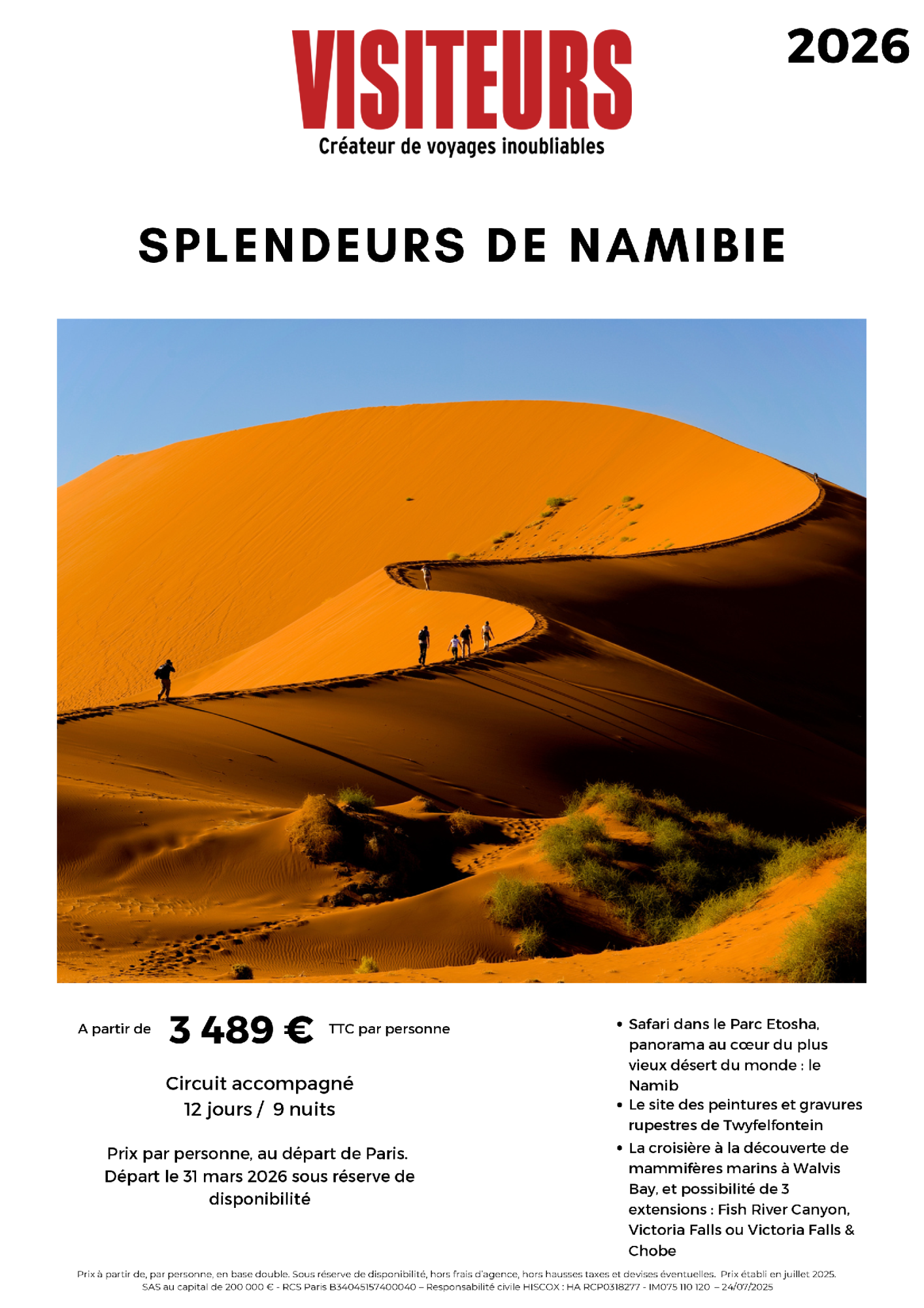 VISITEURS : Splendeurs Namibi