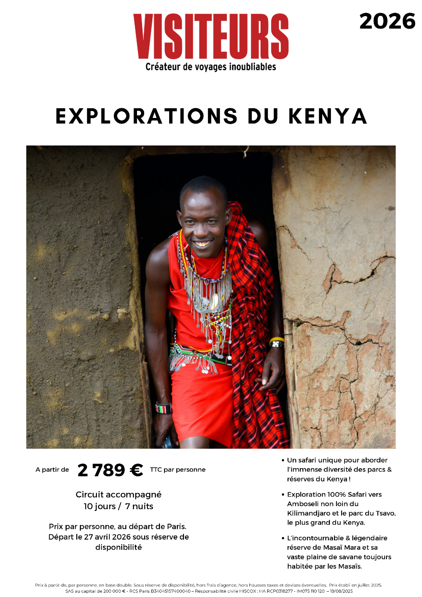 VISITEURS : Exploration Kenya