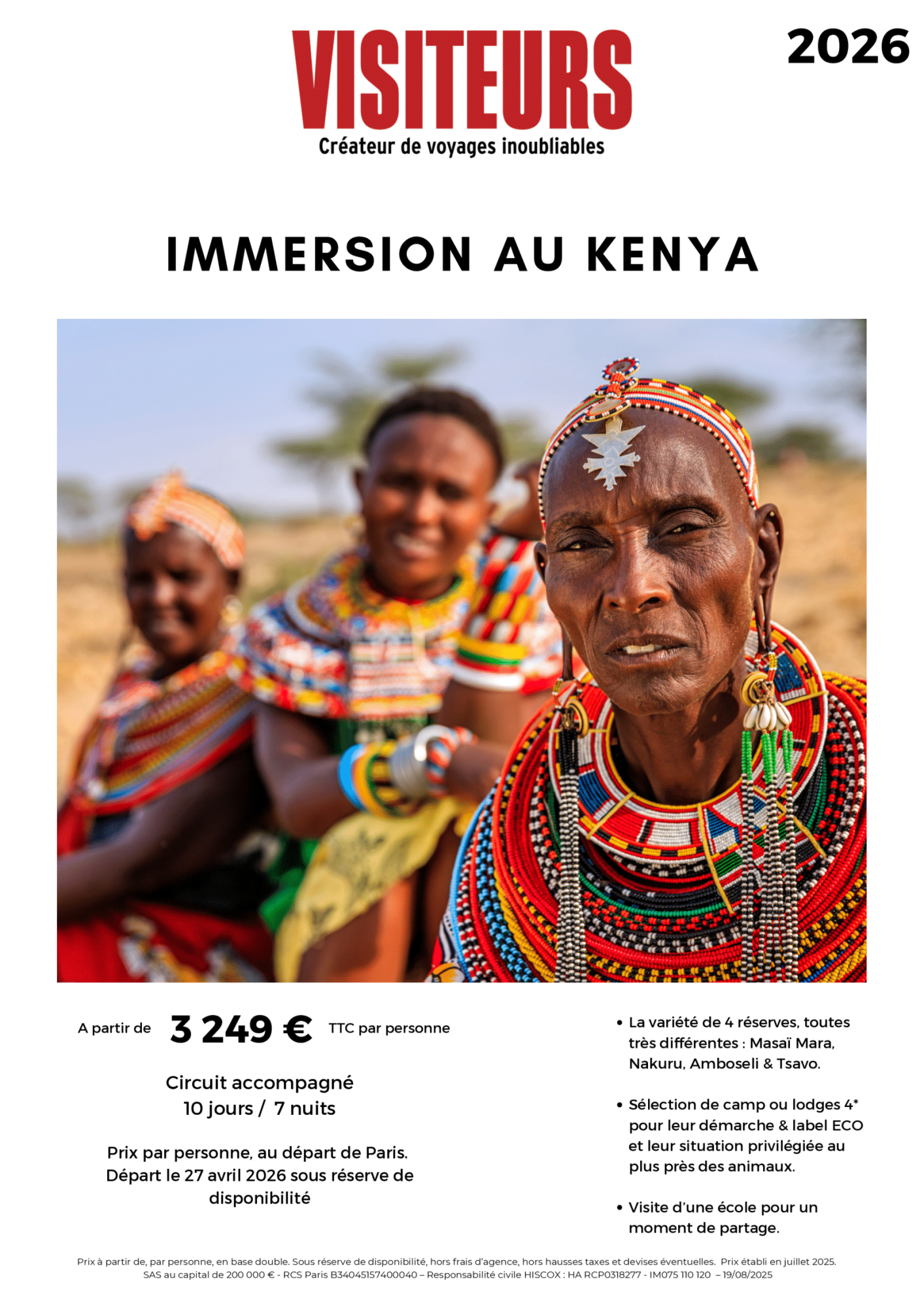 VISITEURS : Immersion Kenya