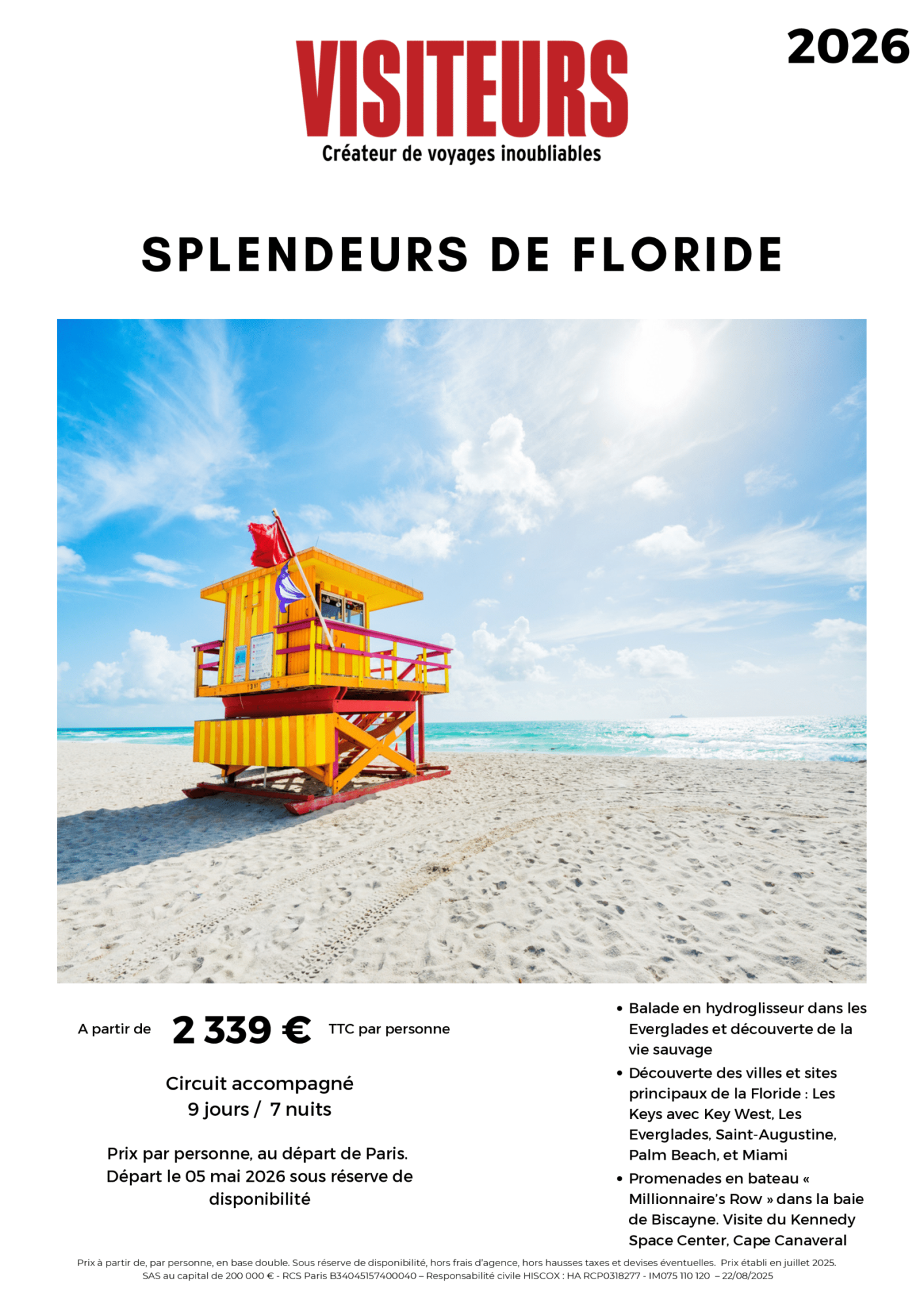 VISITEURS : Splendeurs floride