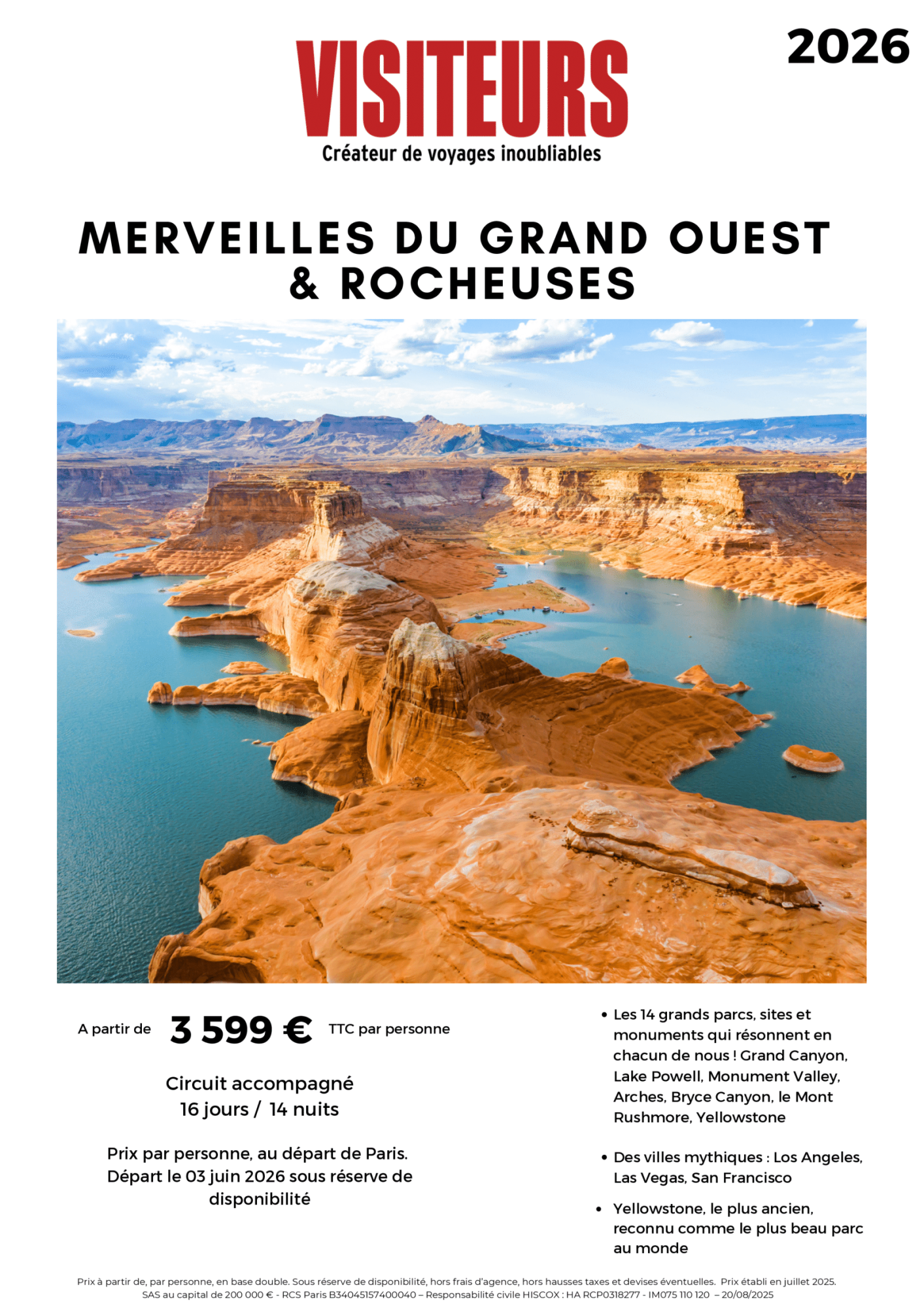 VISITEURS : Merveilles Grand Ouest