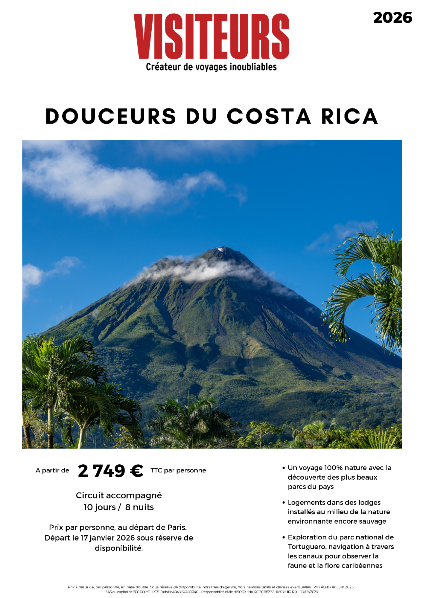 VISITEURS : Douceurs Costa Rica