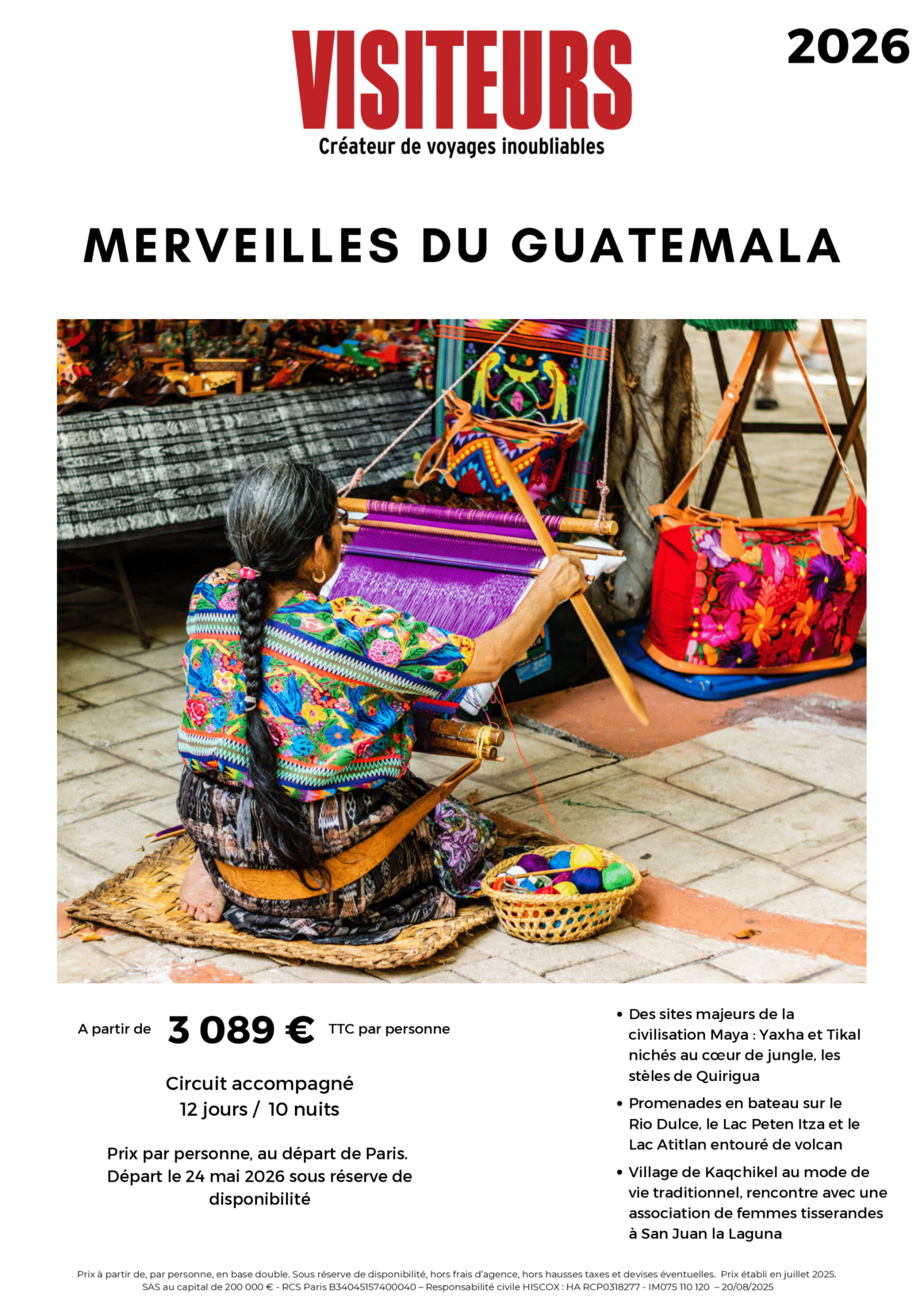 VISITEURS : Merveilles Guatemala