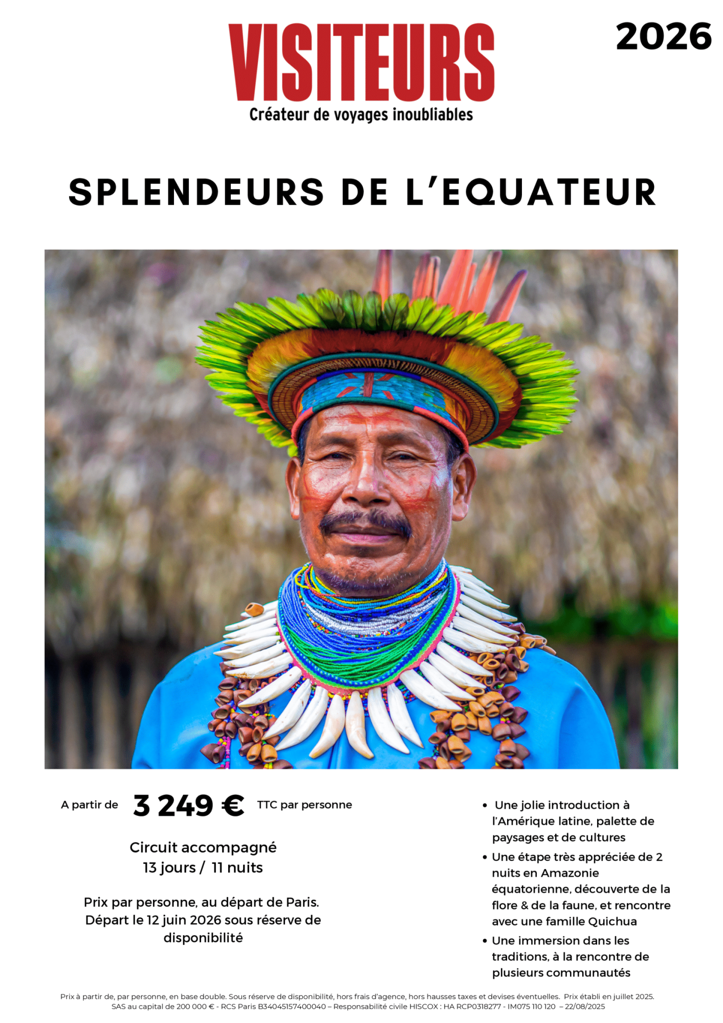 VISITEURS : Splendeurs Equateur