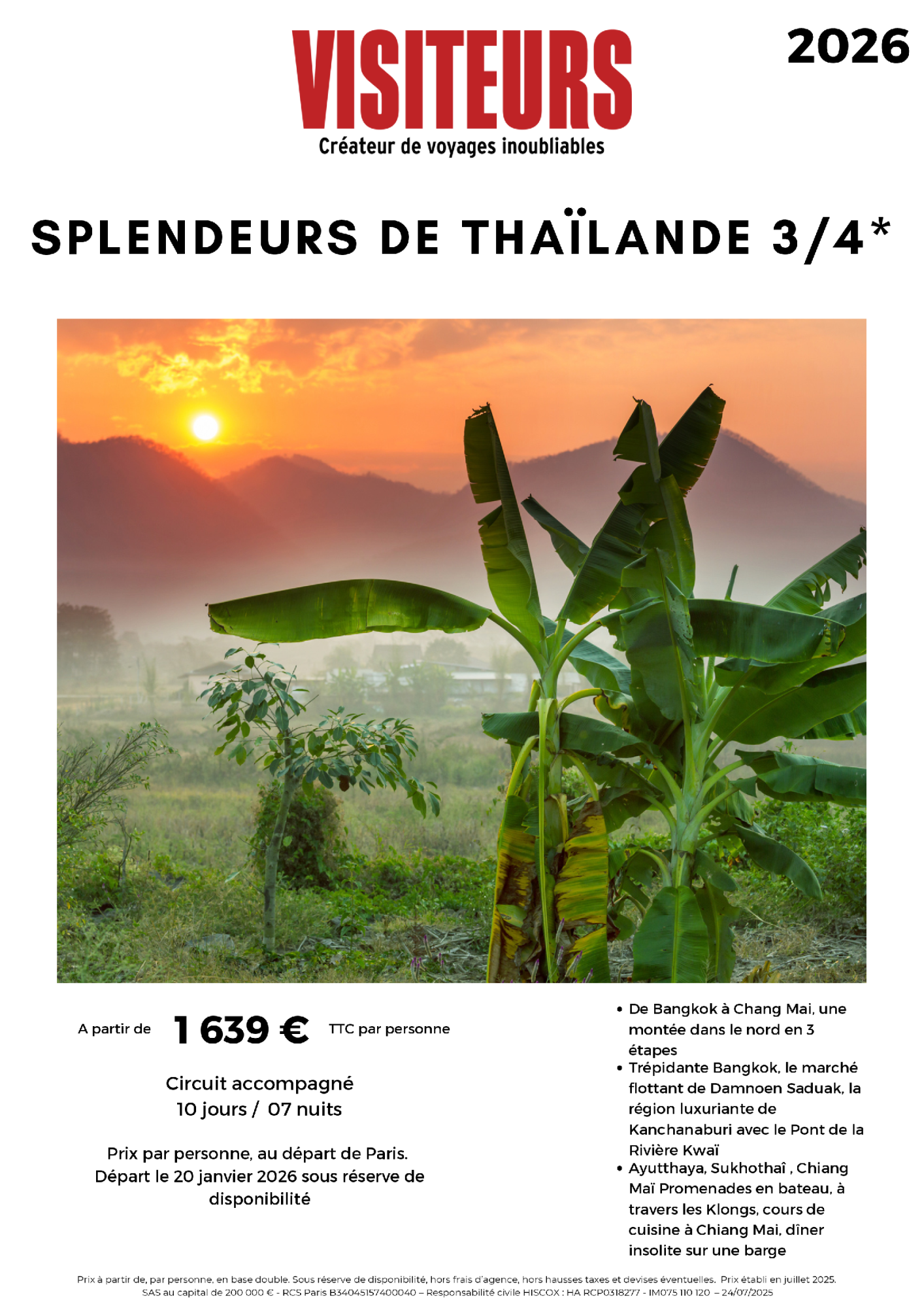 VISITEURS : Splendeurs Thaïlande