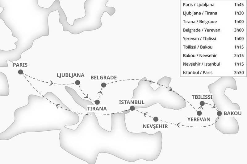 Perles du Caucase et des Balkans en jet priv formule TOUT COMPRIS
