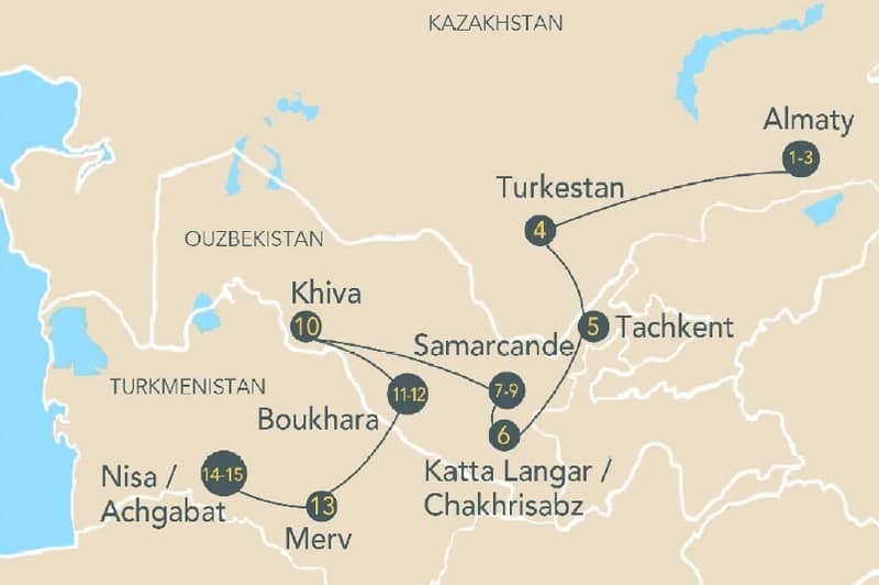 Croisire ferroviaire : la lgendaire Route de la Soie