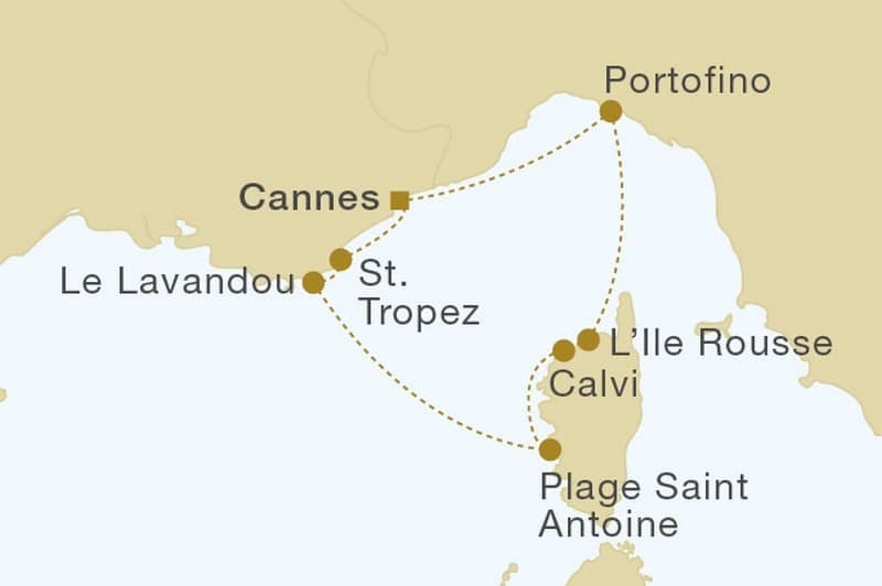 Croisire spciale francophone Corse et Cte d'azur 