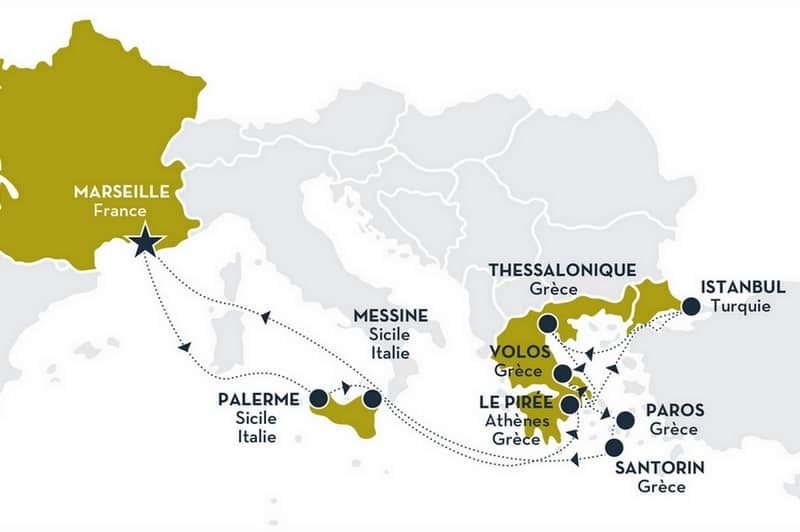 NOUVELLE COMPAGNIE 100% francophone : Iles Grecques et Turquie