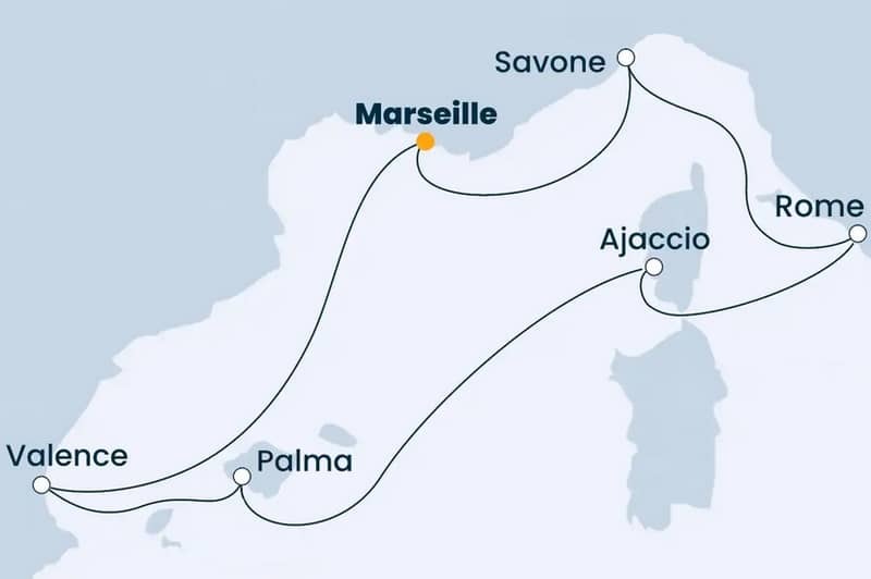 PROMO : Corse & Baléares au départ de votre domicile