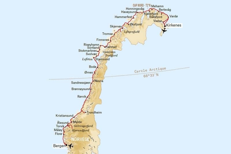 La Norvge sous les Aurores Borales <font color=#d90009>en PROMO</font>