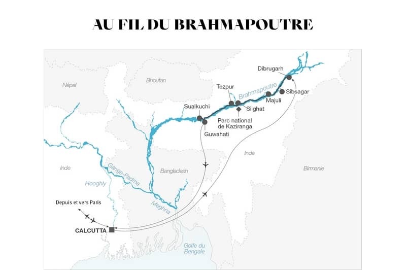 Croisire exclusive : Au fil du Brahmapoutre