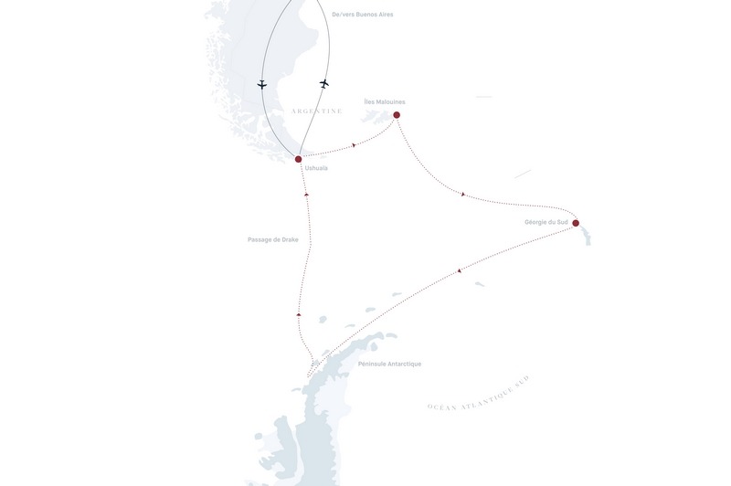 Pninsule Antarctique : La Grande Boucle Australe
