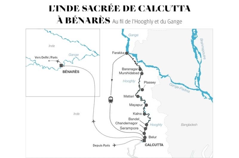 Croisire exclusive : L'Inde sacre de Calcutta  Bnars