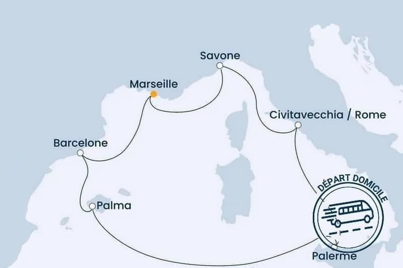PROMO : Espagne, Balares, Sicile, Italie au dpart de votre domicile