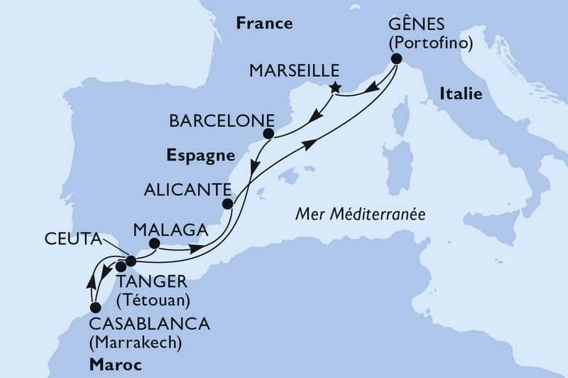 DPART DOMICILE : Espagne, Maroc, Italie