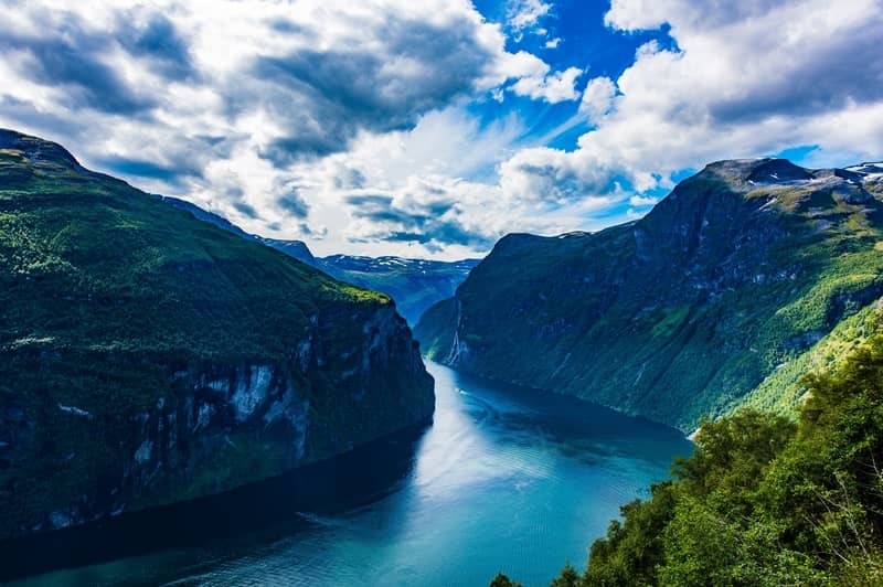 Croisire maritime : Fjords de Norvge