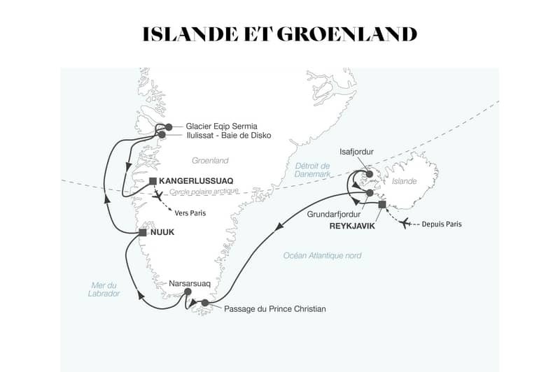 Croisire maritime : Islande et Groenland