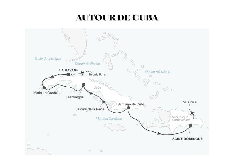Croisière maritime : Autour de Cuba