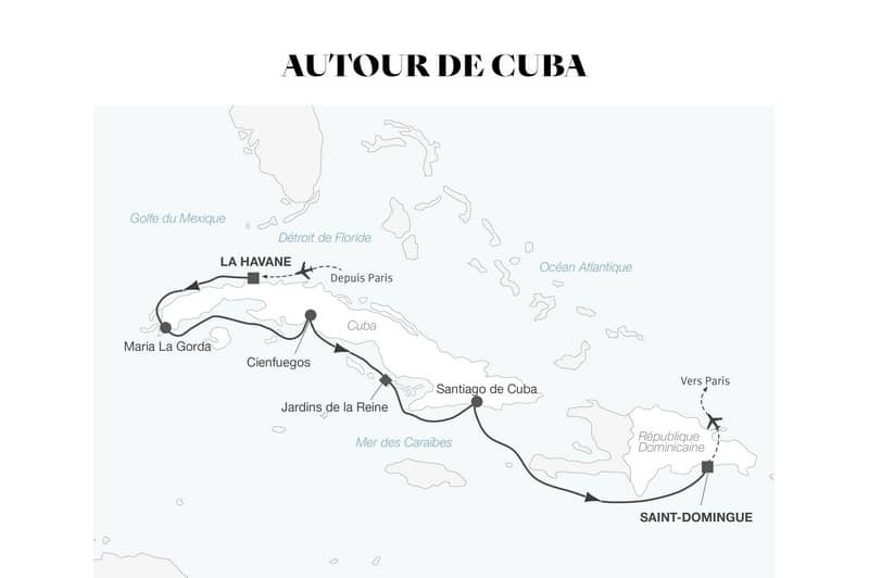 Croisire maritime : Autour de Cuba