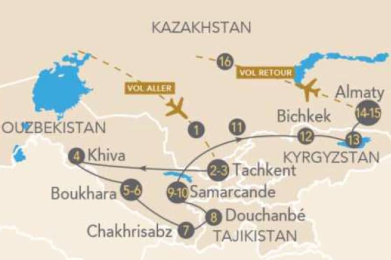 Croisire ferroviaire : La Lgendaire Route de la Soie