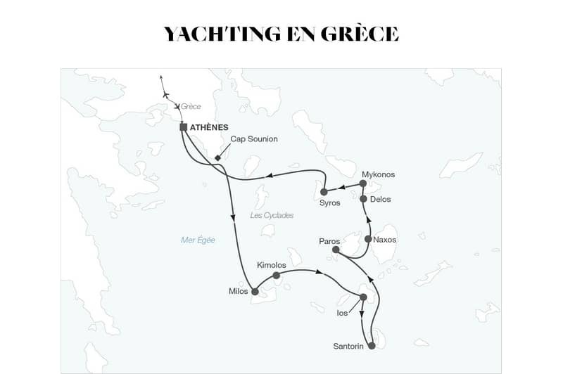 Yachting en Grèce