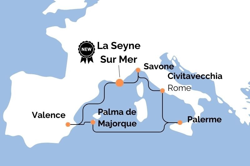 DPART DOMICILE : Espagne, Balares, Sicile & Italie