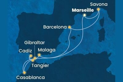 DPART DOMICILE : Italie, Espagne, Maroc & Gibraltar
