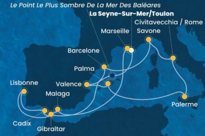 DPART DOMICILE : Espagne, Balares, Italie & Portugal