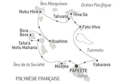 Marquises, Tuamotu et les de la Socit