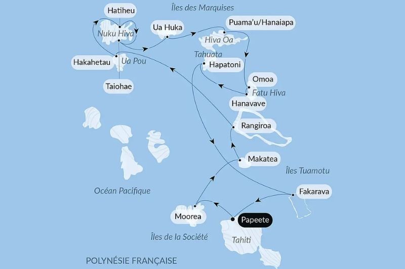 Douceur polynsienne : Marquises, Tuamotu et les de la Socit