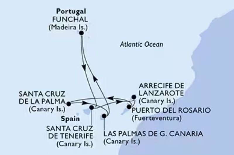 DPART DOMICILE : les Canaries  & Tenerife